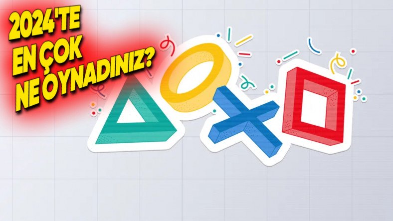 PlayStation, 2024 Yılına Özel En Çok Oynadığınız Oyunları Gösteren Yıllık Özeti “2024 Wrap-Up”ı Yayınladı