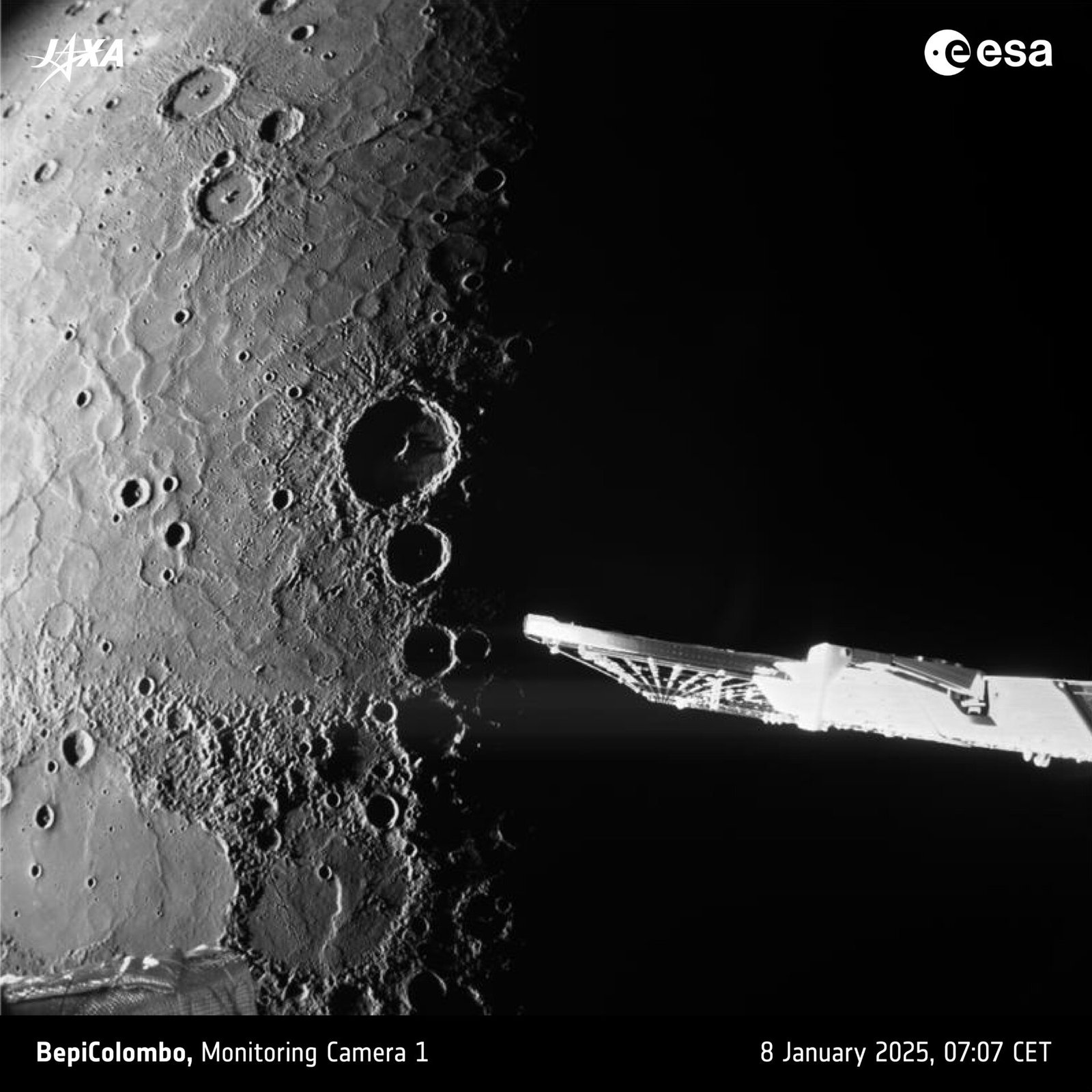 Mercury S Shadowy North Pole Revealed By M Cam 1