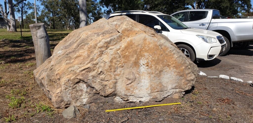 Mine Carpark Dino Footprints