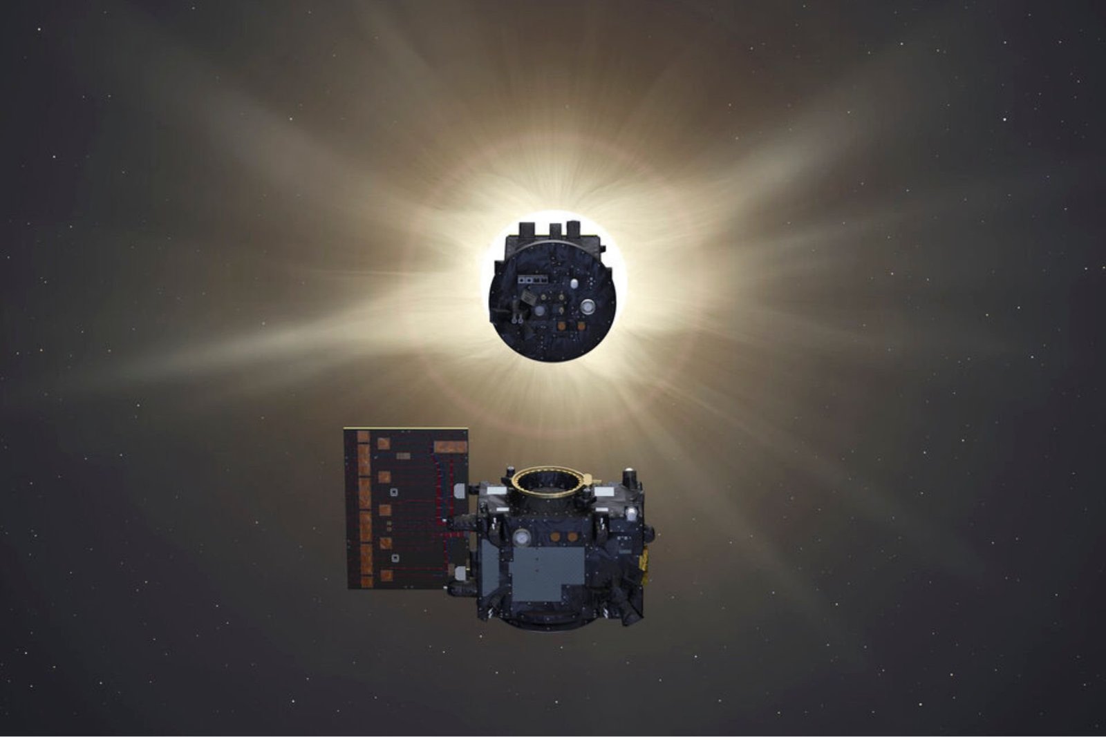 proba-3-satellites-in-formation Proba 3 Satellites In Formation
