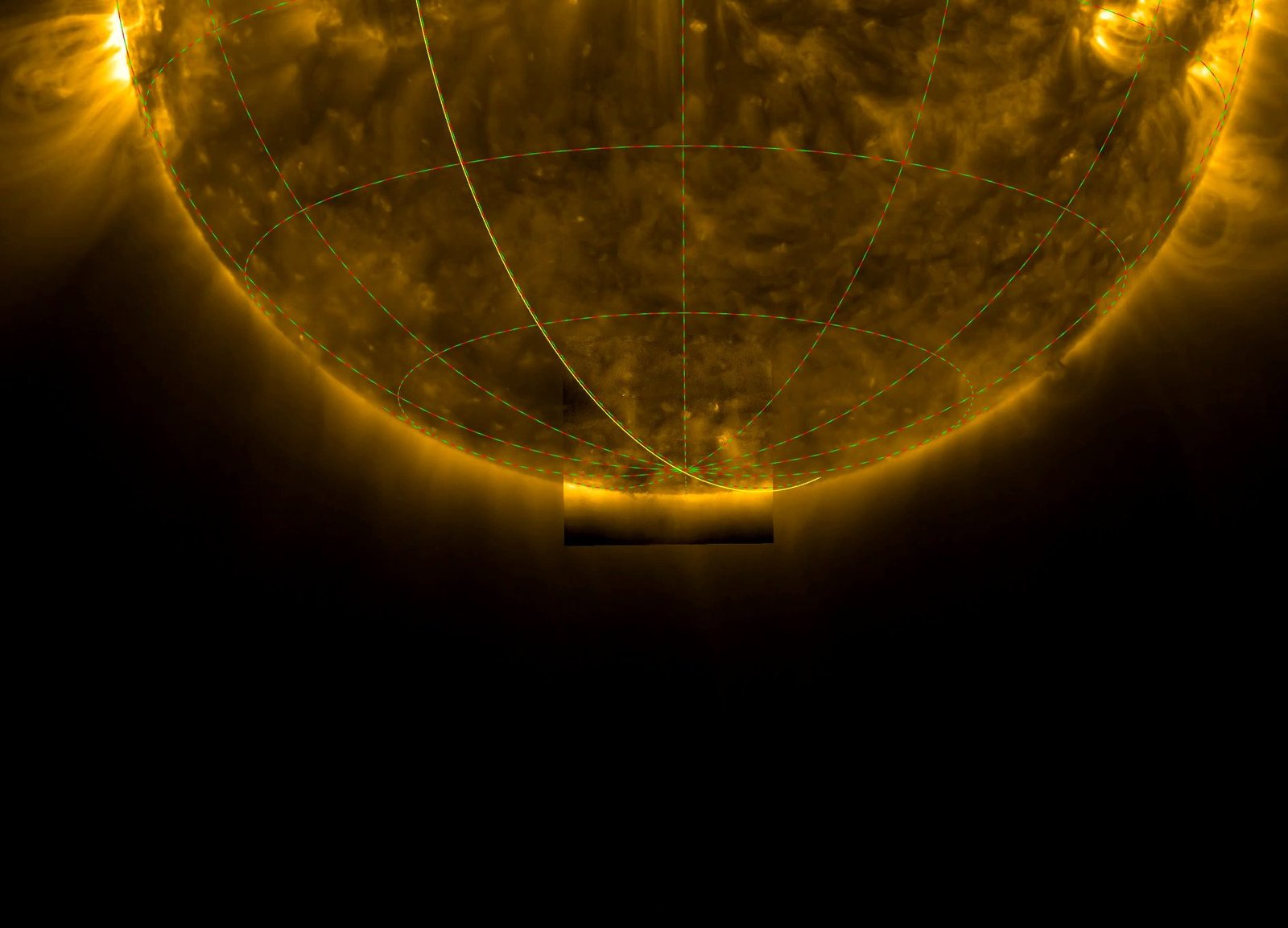 solar_orbiter_s_view_of_the_sun_s_south_pole Solar Orbiter S View Of The Sun S South Pole