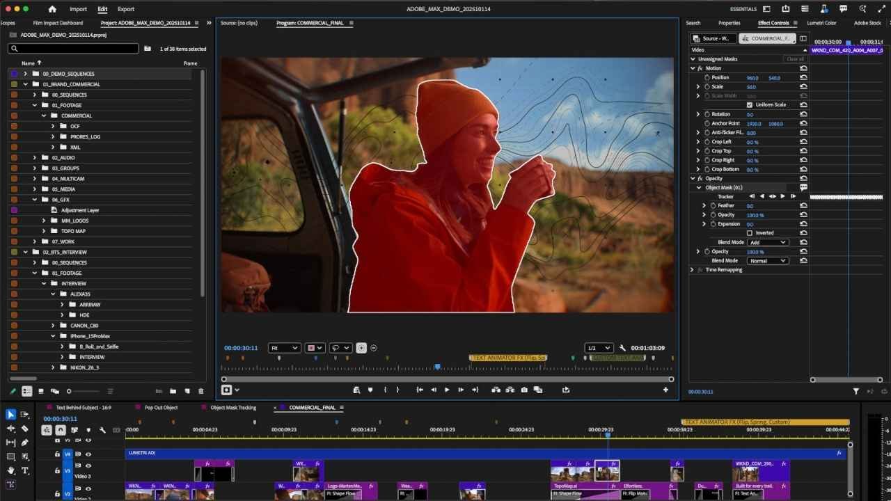 Adobe, video düzenleme sürecini hızlandıran yapay zeka araçlarını tanıttı.