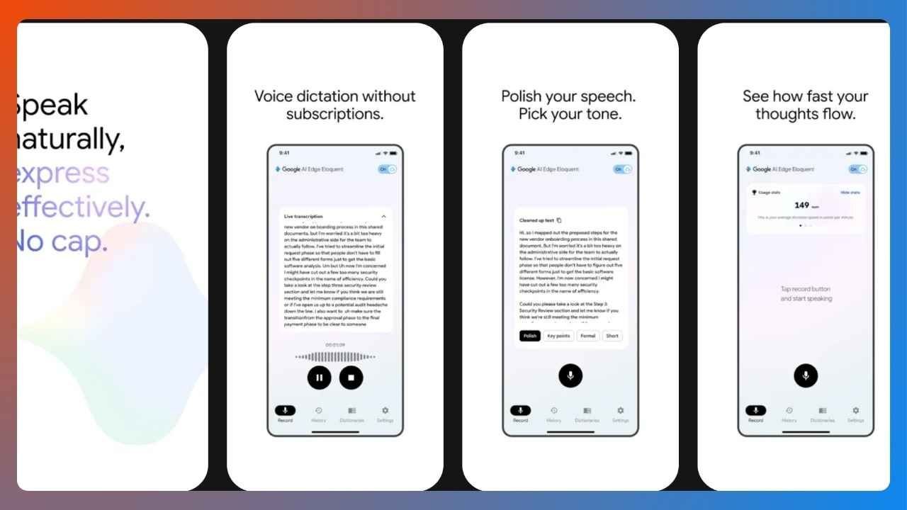 Google, iPhone için ücretsiz ve çevrimdışı çalışabilen Eloquent uygulamasını piyasaya sürdü.