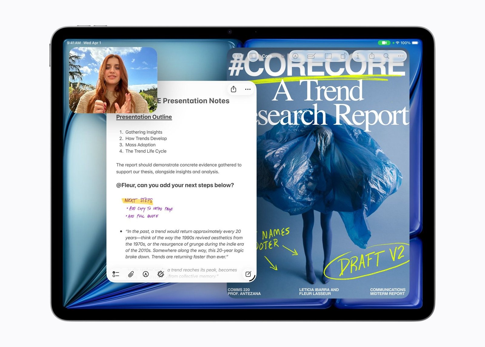 iPad Air nihayet OLED ekran ile buluşuyor, Apple rekabeti geride bırakıyor.