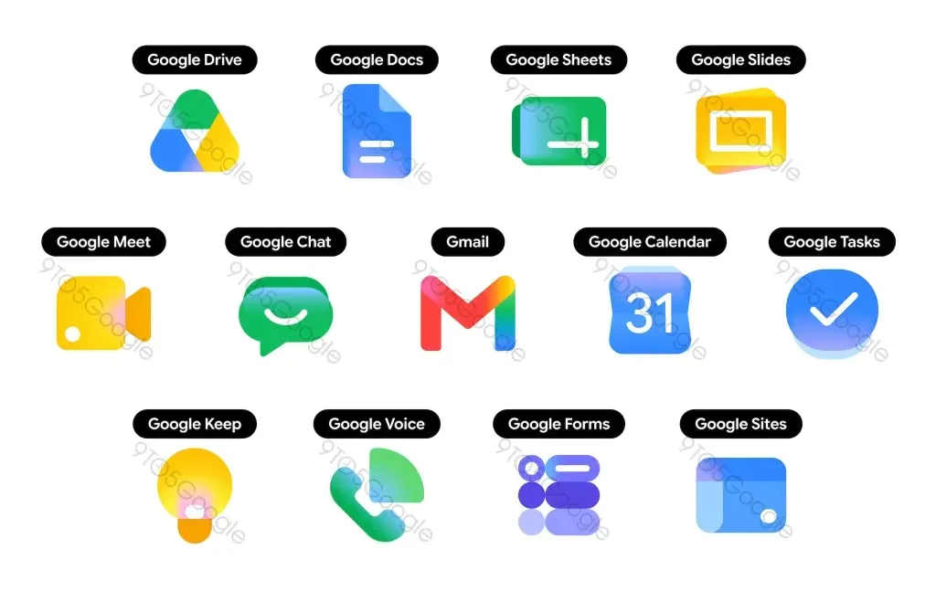 Google, uygulama ikonlarında köklü değişiklikler yapmaya hazırlanıyor.