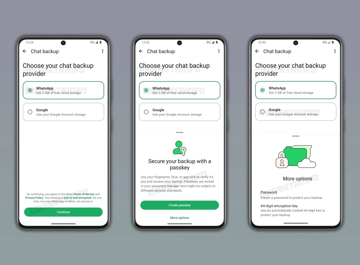 WhatsApp kullanıcıları için yeni bir yedekleme seçeneği geliyor.