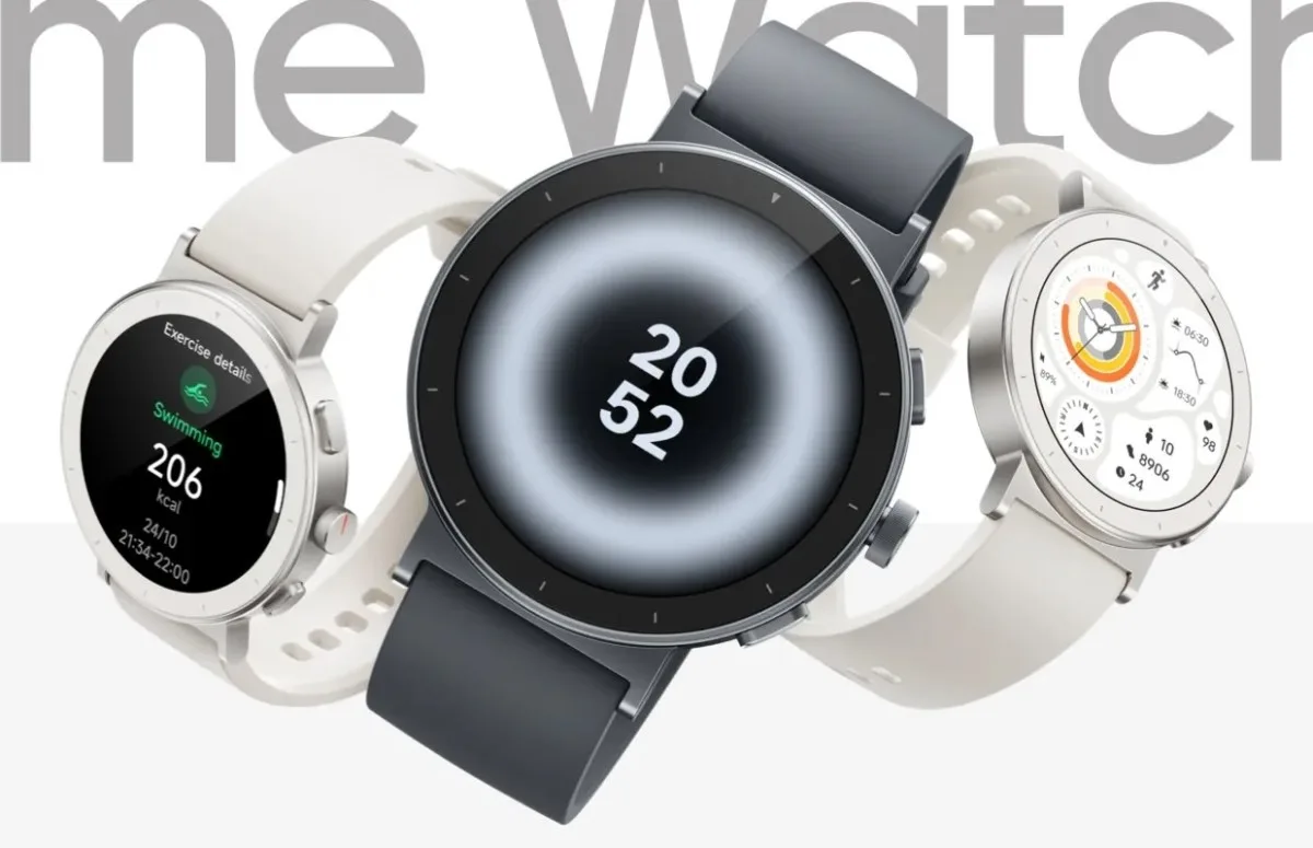 Realme Watch S5, uzun pil ömrü ve AMOLED ekranıyla tanıtıldı.