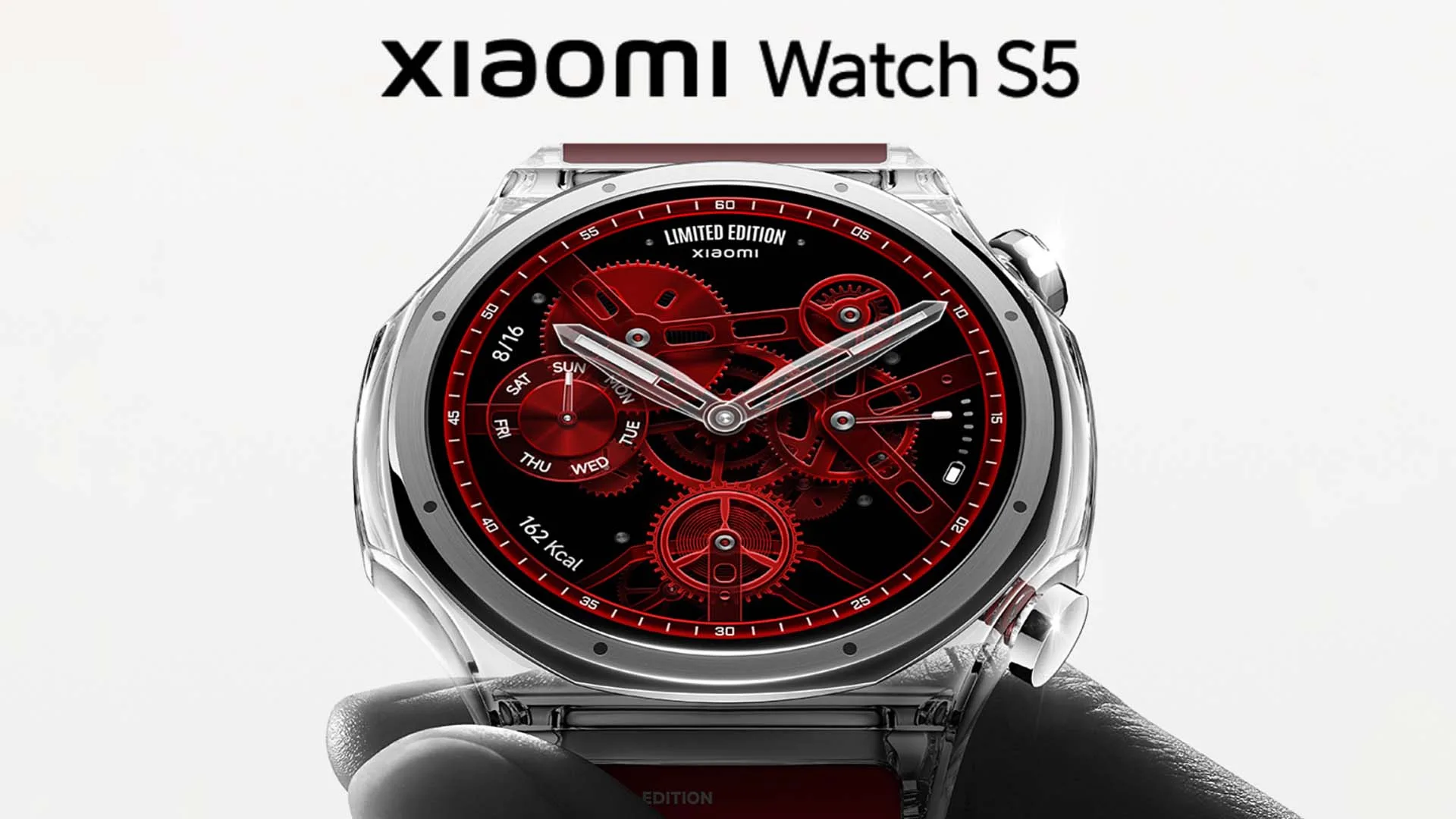 Xiaomi, Watch S5’in şeffaf versiyonunu yalnızca 5 bin adetle sınırlı bir üretimle sunuyor.
